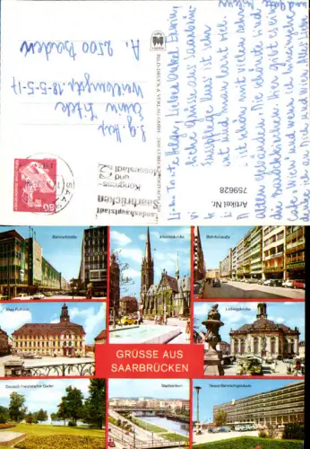759628 Saarbrücken Regionalverband Saarbrücken 1977