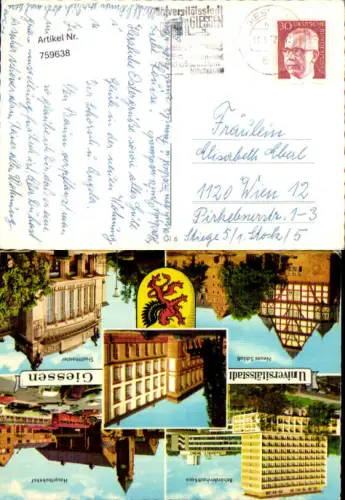 759638 Giessen LK Gießen 1972 Bus Autobus
