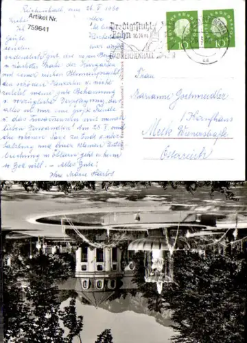 759641 Bad Reichenhall Predigtstuhl-Bahn LK Berchtesgadener Land 1960
