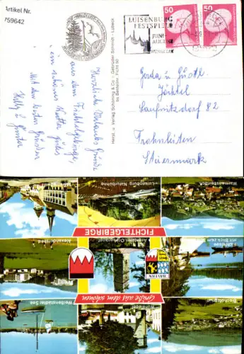 759642 Fichtelgebirge Wunsiedel, Warmensteinach LK Wunsiedel i. Fichtelgebirge LK Bayreuth 1981
