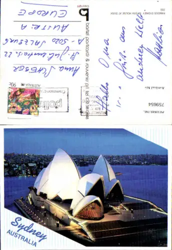 759654 Sydney Opera House New South Wales Australia 1991
