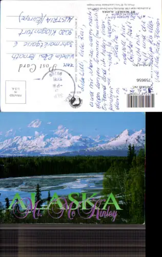 759656 Mt. McKinley, Denali Stamp Park Denali Borough USA 1996