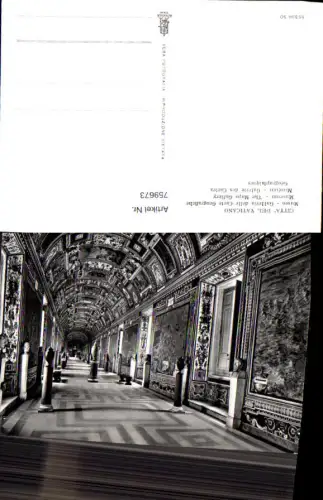 759673 Vatikan Vaticano Galleria delle Carte Geografiche Vatican City