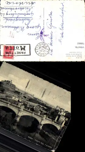 759682 Roma Ponti sul Tevere Rome Capital Italy 1950