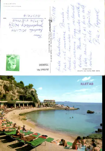 759690 Illetas Playa de Illetas Mallorca Spain 1988
