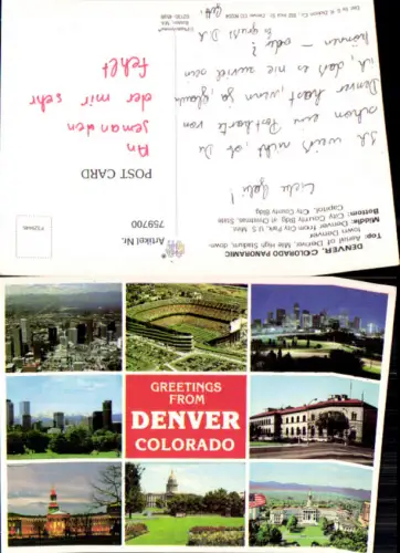 759700 Denver Denver County USA Colorado