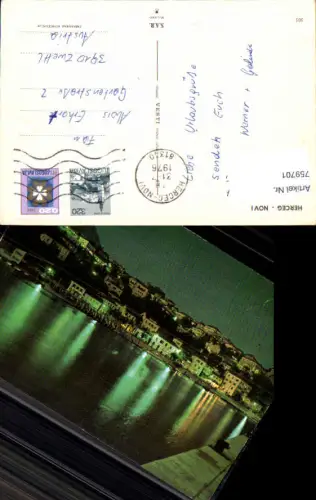 759701 Herceg Novi Opština Herceg Novi Yugoslavia 1976