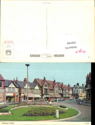 759709 Wallasey Village Metropolitan Borough of Wirral England 1964