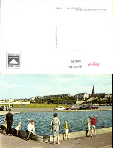 759710 New Brighton Boating Pool Promenade Metropolitan Borough of Wirral England