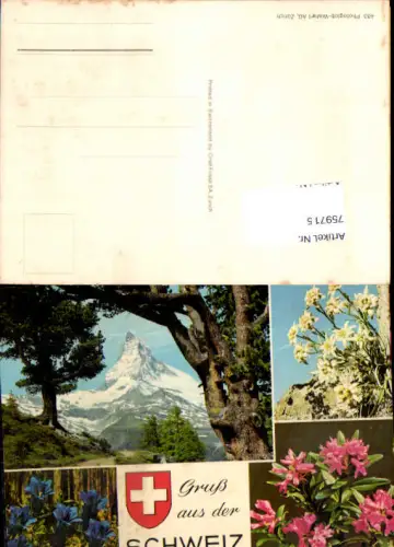 759715 Zermatt Matterhorn Bez. Visp Switzerland