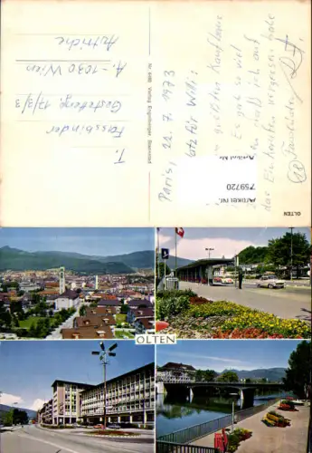 759720 Olten Bez. Olten Switzerland 1973