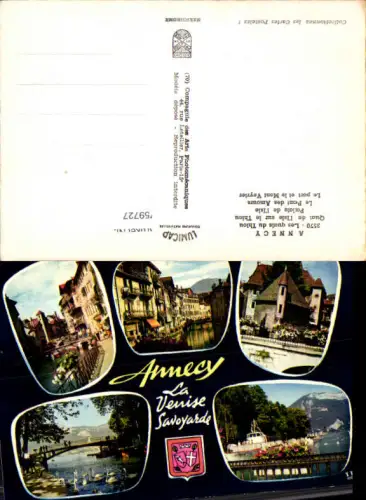 759727 Annecy La Venise Savoyarde Département Haute-Savoie France