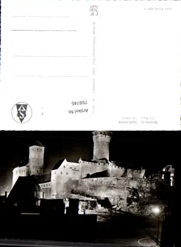 759745 Nürnberg Die Burg Nürnberg