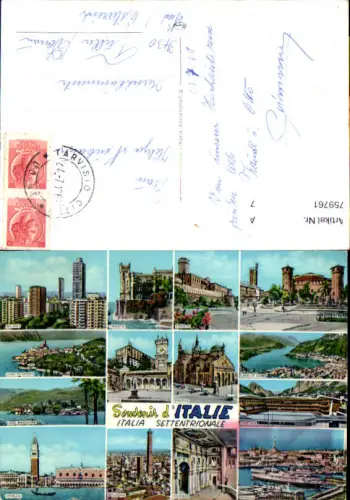 759761 Norditalien (Italia Settentrionale) Provinz Udine Italy 1978