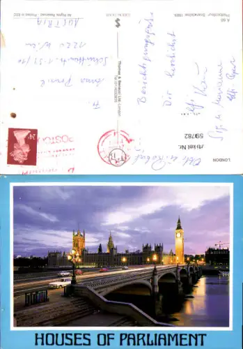 759782 London Houses of Parliament Greater London United Kingdom 1989