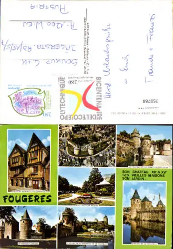 759788 Fougères Département Ille-et-Vilaine France