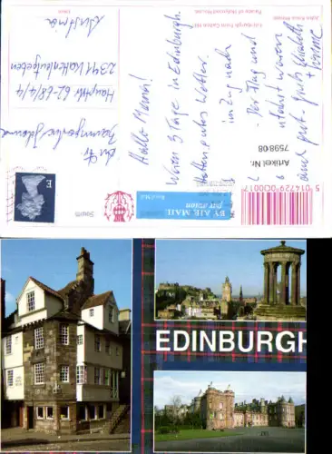 759808 Edinburgh City of Edinburgh Scotland, UK 1990