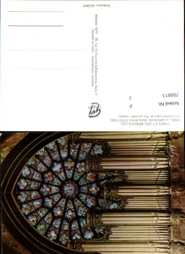 759811 Paris Cathédrale Notre Dame Dép. Paris France Orgel