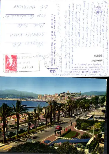 759837 Cannes La Croisette et Le Suquet Alpes-Maritimes La Cote d'Azur France 1964