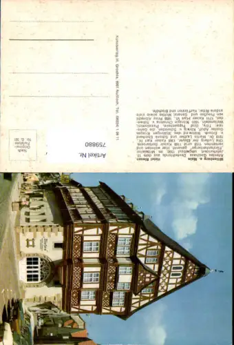 759880 Miltenberg am Main Hotel Riesen LK Miltenberg