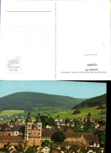 759909 Barockstadt Amorbach im Odw. LK Miltenberg