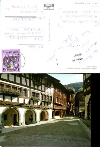 759911 Werdenberg bei Buchs Wahlkreis Werdenberg Switzerland 1982