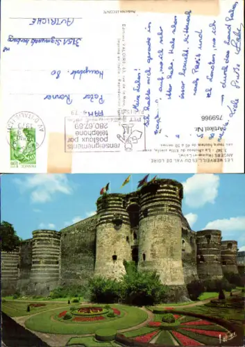759966 Angers Le château Dép. Maine-et-Loire France 1979