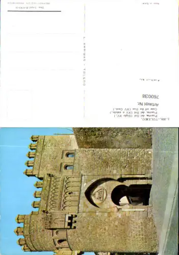 760038 Toledo Puerta del Sol Province of Toledo Spain