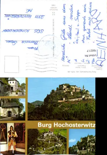 760217 Sankt Georgen am Längsee Burg Hochosterwitz Bez. St. Veit an der Glan