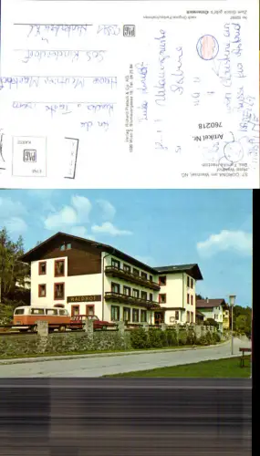 760218 St. Corona am Wechsel Hotel Waldhof Bez. Neunkirchen VW Bully
