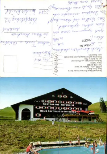 760232 Berghotel St. Gertraud in der Sonne Lofer Loferer Alm Bez. Zell am See