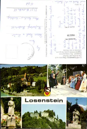 760239 Losenstein an der Enns Burgspiel-Szene Bez. Steyr-Land