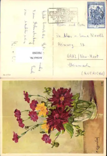 760260 Künstler AK Martha Riggenbach Mohn Blumen Mohnblumen