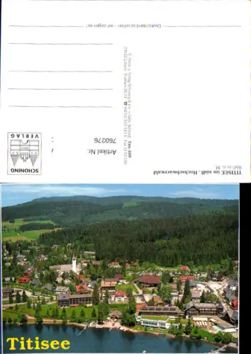 760276 Titisee im südl. Hochschwarzwald LK Breisgau-Hochschwarzwald