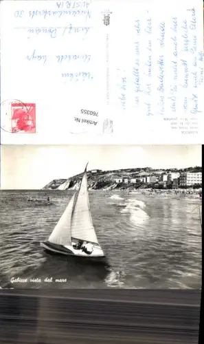 760355 Gabicce Province of Pesaro and Urbino Italy Segelboot