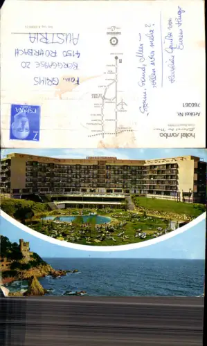 760361 Lloret de Mar Costa Brava Hotel Samba Girona Spain 1973
