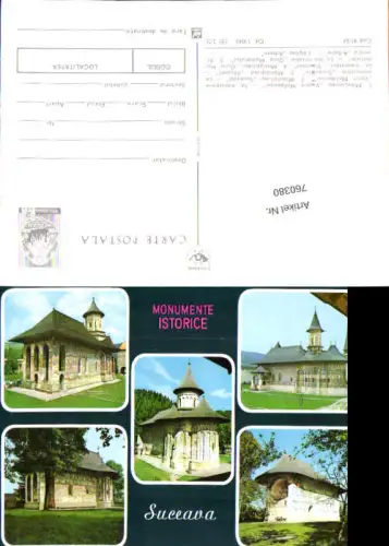 760380 Suceava Klöster Moldovița Voroneț Gura Humorului Arbore Județul Suceava Romania