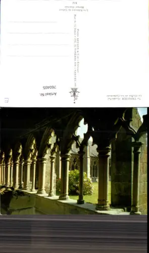 760405 Tréguier Le Cloître de la Cathédrale Dép. Côtes-d'Armor France