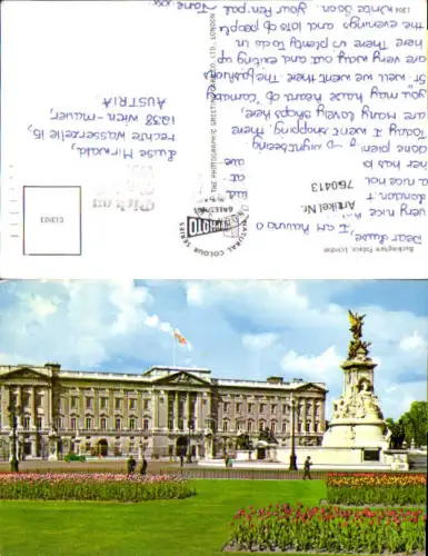760413 London, Buckingham Palace City of Westminster England