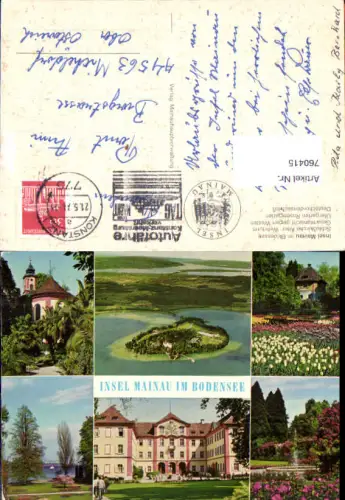 760415 Insel Mainau im Bodensee LK Konstanz