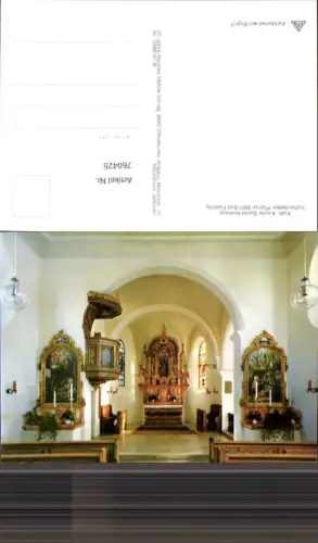 760425 Bad Füssing Safferstetten Kath. Kirche Sankt Andreas LK Passau