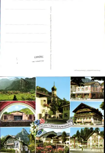 760441 Oberammergau Passionsspiel LK Garmisch-Partenkirchen