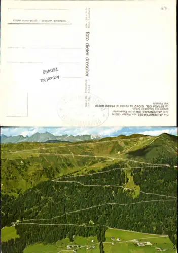 760450 Jaufenpass Sterzing St. Leonhard im Passeier Passeiertal Italy 1977