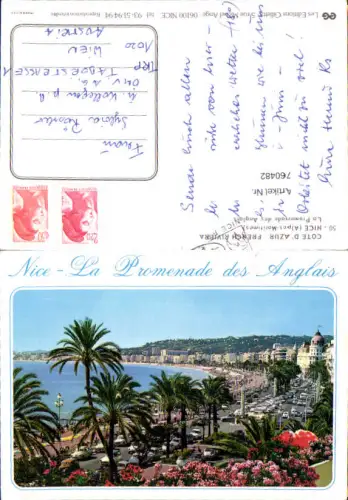 760482 Nice, La Promenade des Anglais Dép. Alpes-Maritimes France