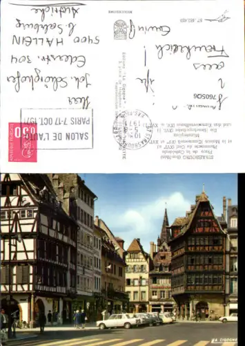 760506 Strasbourg Strassburg Alsace Place de la Cathedrale Münsterplatz