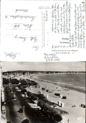 760526 La Baule La Plage Casino Loire-Atlantique France Feldpost 1942