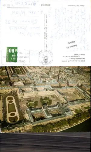 760530 Paris Le Palais du Louvre Paris France