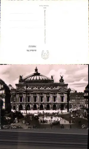 760532 Paris - L'Opéra Arrondissement de Paris France