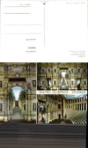 760563 Vicenza Teatro Olimpico Provinz Vicenza Italy