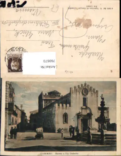 760673 Taormina Duomo e Via Umberto Metropolitan City of Messina Italy